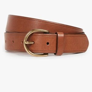 Madewell small perfect leather belt